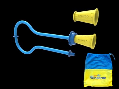 Rinseroo JUMBO Shower Cleaning Thing Slip-On Handheld Hose Attachment