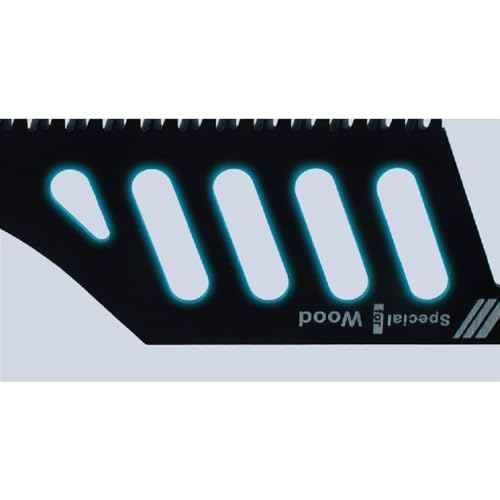 Special Wood T142HB Jigsaw Blades, Black, Steel Construction, Special-Shaped Design for Wood Cutting, 5 Pack