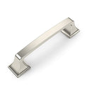 Amerdeco 10 Pack Kitchen Cabinet Handles Brushed Satin Nickel Cabinet Pulls 3.75 Inch(96mm) Hole Center Cabinet Hardware for Bathroom Drawer Pulls Dresser Pulls - color: Brushed Satin Nickel, size: 3.75"/96mm Hole Center