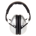 BANZ Kidz Earmuffs 2 Years & Older - Loud Noise Cancelling, Size Adjustable - color: Silver