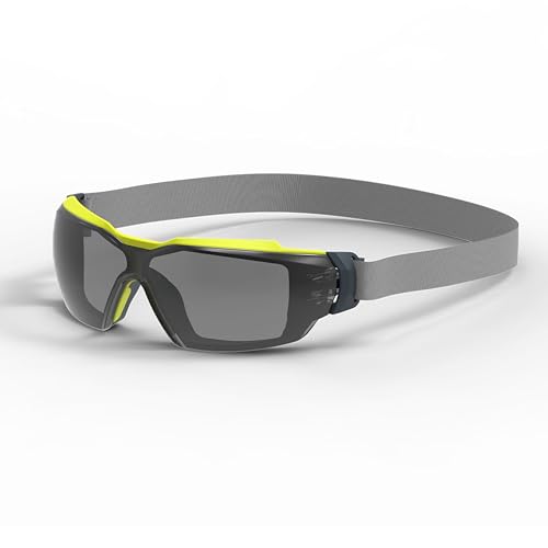 HexArmor MX350 Grey Tint Anti Fog Eyewear with Gas Resistant Neoprene Strap - color: Grey 23% / Trushield / Neoprene Strap