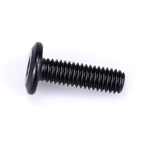 1/4-20 x 1 Black Hex Socket Head Cap Screws, 304 Stainless Steel 18-8, Furniture Bolts, Connector Screws, Black Coated, Full Thread, 25 PCS - size: 1/4-20 x 1"