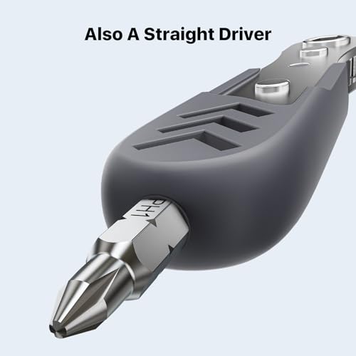 AXTH 23in1 Right Angle Ratcheting Screwdriver Set, 1/4" Driver Repair Tool - style: 23in1