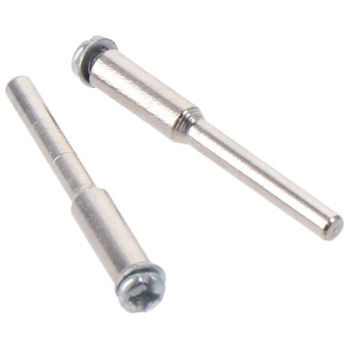 6pcs 1/8" Cut Off Wheel Screw Mandrel Set, HSS Mandrel Holder Compatible with Most Rotary Tool Bit