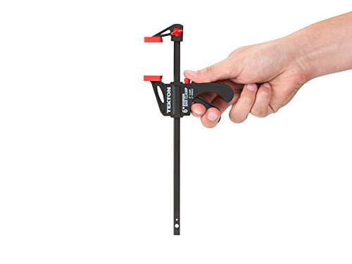 TEKTON 6 Inch Ratchet Bar Clamp / 9 Inch Spreader | 39180 - size: 6 in. / 9 in., style: Single Clamp