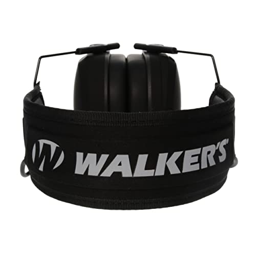 Walker's Razor Slim Electronic Muff - color: Black - Walker's, size: One Size
