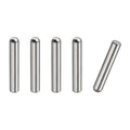 uxcell 6x30mm Dowel Pins, 5pcs 304 Stainless Steel Round Head Flat Chamfered End Dowel Pin Bunk Bed Pins Shelf Pegs Support Shelves Fasten Elements - size: 6x30mm