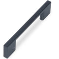 10 Pack 3-3/4 Inch(96mm) Cabinet Pulls Matte Black Kitchen Cabinet Handles Zinc Alloy Drawer Pulls Solid Cabinet Hardware - color: Matte Black, size: 3-3/4'' Hole Center(96mm)