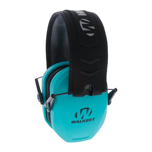 Walker's unisex-adult Walker's Earmuffs - color: Slim Passive - Teal, size: One Size