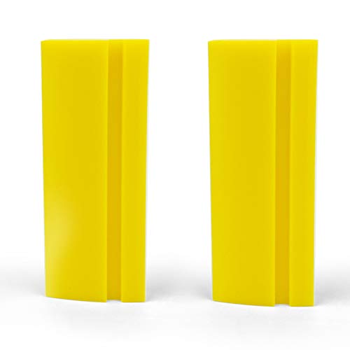 CARTINTS 2Pack DIY Car Water Blade Rubber Squeegee for Vinyl Window Wiper, Wallpaper Tool, Window Tint Film Applicator, Decal Sticker Tool for Home, Vehicle Cleaning