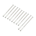PATIKIL Door Handle Screws M4 x 90mm, 10 Set Cabinet Handle Break Away Screws for Drawer Pull with M4 x 25mm Sleeve Slub Bolt for Door Lever Knob - size: M4 x 90mm