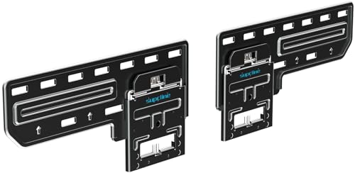 Supcline 0.31” Ultra Slim TV Wall Mount for 42-100 Inch TV Up to 176lbs - size: 42-100 inch