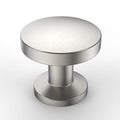 Asidrama 10 Pack Brushed Satin Nickel Kitchen Cabinet Knobs for Dresser Drawers - Zinc Hardware - color: Brushed Satin Nickel, style: 10 Pack