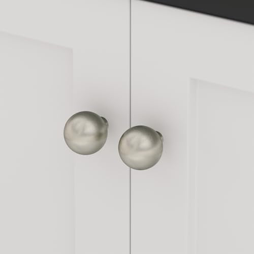 Goldenwarm 10 Pack Brushed Nickel Cabinet Knobs Drawer Knobs - color: Brushed Nickel