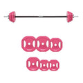 RitFit Adjustable Barbell Weight Set with Padded Bar for Home Gym - style: 40LB