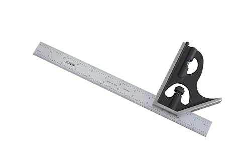 2-Piece Combination Square Set, 12-Inch - color: 2-Piece Combo Square
