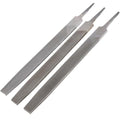 3 PCS 10 Inches Mill File Set, Single Cut Files for Laminate Cutting, Profile Mill Cut, Fine Medium Coarse Teeth Lamination Mill File for Precision Work on Steel and Formica - size: 10inch,3PCS