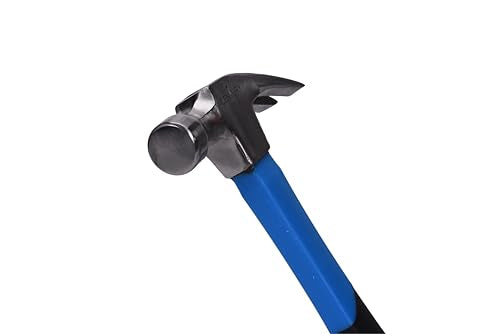 Century Drill & Tool 72244 Fiberglass Hammer, 16 oz., Claw Style: Ripping - size: 16-ounce Straight