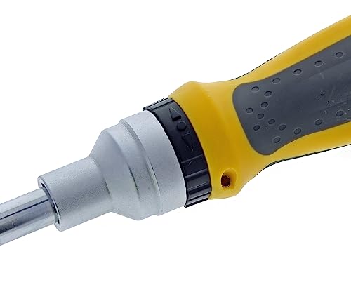 IDEAL Electrical Twist-A-Nut Ratcheting Screwdriver, 35-688, 21-in-1