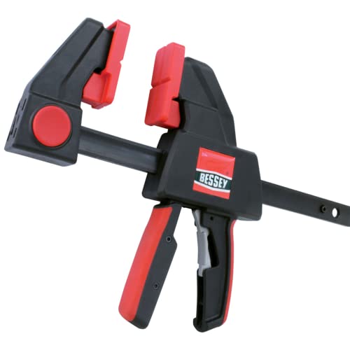 BESSEY EHK SERIES - 600 lb Clamping Force - 50 in - EHKXL50 Trigger Clamp - 3.625 in. Throat Depth - Wood Clamps, Tools, & Equipment for Woodworking, Carpentry, Home Improvement, DIY - size: 50 in., style: 600 lb force