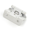Ravinte White Semi-Overlay 1/2 inch Self-Closing Hinges, 10 Pack - color: White