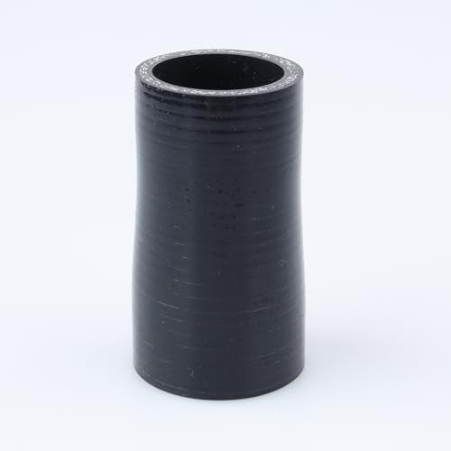 AC PERFORMANCE ID 1-3/8" to 1.25" Silicone Hose Straight Reducer Black - color: Black, size: ID 1-3/8" to 1.25" (35mm to 32mm)