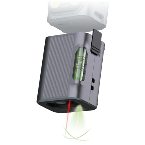 HOZO M-Cube Laser Measuring Tool Adaptor 03 Bilateral Laser+,328ft/100m Modular Dual Laser Distance Meter with Bluetooth App and M-Green Cross Line, Ideal for Surveying,Construction, DIY Projects - style: 03 Bilateral Laser+ Adaptor