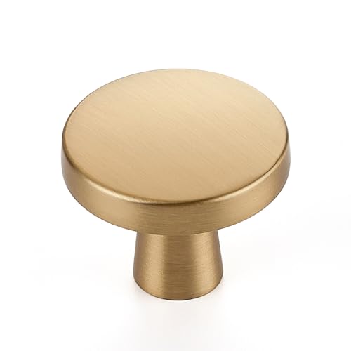 Ravinte Champagne Bronze Drawer Pulls, 1-1/4 Inch Cabinet Knobs,25 Pack - color: Champagne Bronze