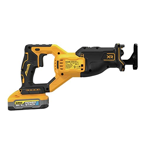 DEWALT 20V MAX Reciprocating Saw, Cordless, Battery and Charger Included (DCS382H1) - style: Kit with 20V 5.0AH Battery