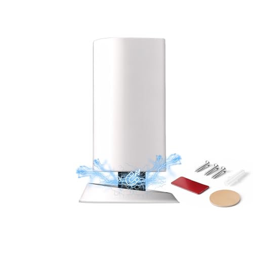 PANALI Magnetic Door Stopper, Door Stop Floor Mount, 1Pack, White - color: White