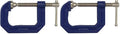IRWIN Tools QUICK-GRIP C-Clamp, 1 1/2-inch, 1 1/2-inch Throat Depth (2025101) (Pack of 2) - size: 1 Count (Pack of 2)