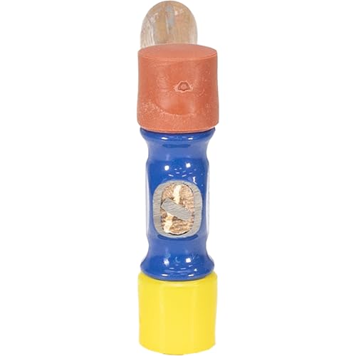 VAUGHAN Soft Face Hammer, 6 Oz, Small Hammer, Assembled in the USA - color: Red/Yellow, size: 6 oz