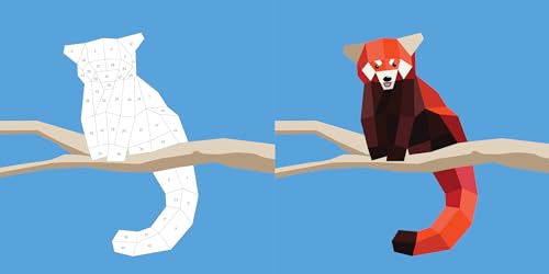 Paint by Sticker Kids (Official): Zoo Animals: Create 10 Pictures One Sticker at a Time!