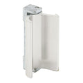 Prime-Line Spring-Loaded Sliding Keller Window Latch and Pull, Aluminum, Black, Single Pack