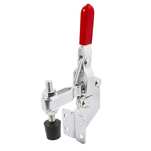 Toggle Clamps Latch Vertical Quick-Release Toggle Clamp Antislip Holding Capacity 220 lbs Tool 101B 100Kg 4 Pack - style: 101B, 4PK