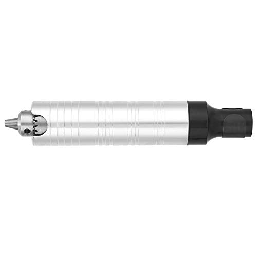 Stainless Steel Handpiece Chuck, Flex Shaft Rotary Tool, 0.3-4mm Drill Chuck Key for Flexible Shaft Grinding Machine Handle Tool