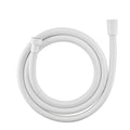 White Shower Hose Replacement 39 Inches,Explosion Proof Anti Winding PVC Showerhead Hoses Extra Short,Used In Spray Bidet Bathing Toilet Cleaning Pet,Flexible Rv Shower Hose High Pressure - color: White, size: 39 In