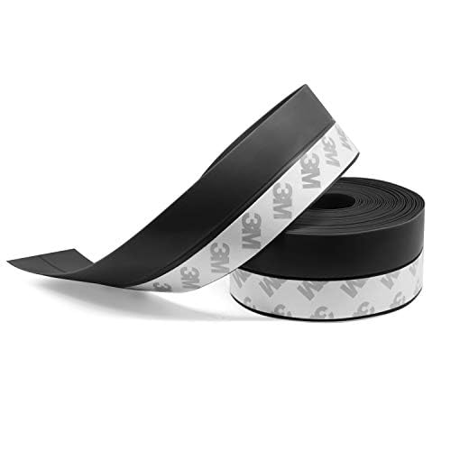 TAROSE Weather Stripping Door Seal, 33 Feet Long Black (Width 35mm) - color: Black, size: 35 mm, 33ft