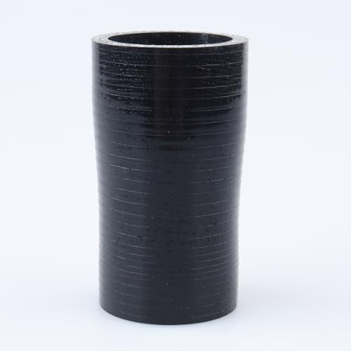 AC PERFORMANCE ID 1-3/8" to 1.25" Silicone Hose Straight Reducer Black - color: Black, size: ID 1-3/8" to 1.25" (35mm to 32mm)