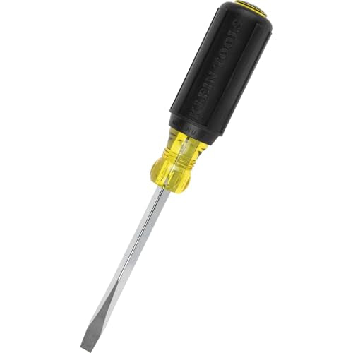 Klein Tools 85442 Klein Tools 85442 Screwdriver 2-Piece Set, Made in USA, 1/4 Keystone and #2 Phillips, Cushion Grip, Round and Square Shank, Heat Treated, Home Improvement