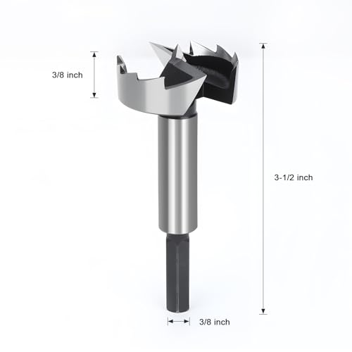 1-9/16" Forstner Bit Wood 1-9/16 Inch Dia. Drill Bit Woodworking - size: 1-9/16"