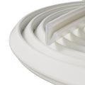 33ft White V-Shape Small Weather Stripping Door Frame Seal - color: White, size: 33 FT