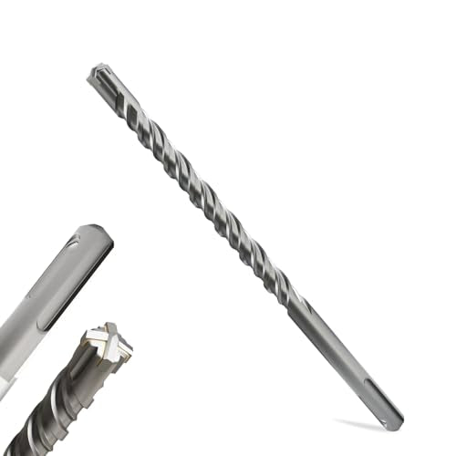 SDS Plus Rotary Hammer Drill Bits, (1/2"*8"-12.7mm*210mm) - 4 Carbide Cutting Edges, Ideal for Masonry| Heavy-Duty Masonry |Hammer Drill Bits for Precision Drilling - size: 1PCS