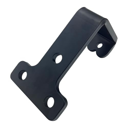 4 PCS black heavy duty metal flat j hooks for hanging 180 lbs,wall mount hooks,plant hanger large steel utility masonry industrial hook for Hanging Garage Storage Home Office Gym Sports Equipment(M) - size: Medium