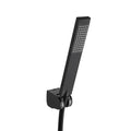 KES Brass Handheld Shower Head, Matte Black, Wall Mount, with Hose & Holder - color: Matte Black
