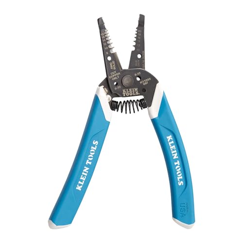 Klein Tools 80080 Hand Tool Kit includes 2 Screwdrivers, Made in USA, 3 Pliers, Wire Stripper and Cutter, for Electricians, 6-Piece - style: Electrician Tool Kit