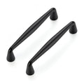 Ravinte Matte Black Cabinet Handles Solid Handles,3-1/2 Inch,10 Pack - color: Matte Black, size: 3-1/2 Inches Hole Center