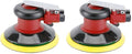 Professional Air Random Orbital Palm Sander, Heavy Duty Dual Action Pneumatic Sander with 1pc Backing Plate (6 inch) (Pack of 2) - size: 6 inch (Pack of 2)