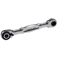 CONQUER 1/4" Mini Ratchet Wrench Low Profile Dual Head - style: Dual Ratchet Socket