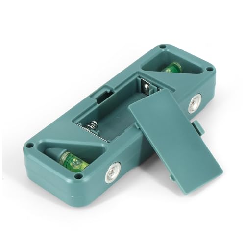 Shkalacar Digital Angle Finder Protractor, Magnetic Base with LED Display and Automatic Shut Off, for Wood Processing and Vehicle Repairing Billet Protractor Level Tool (Green) - color: Green